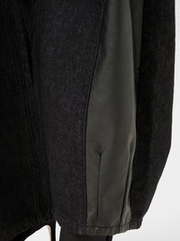 Barrel-Jeans in black