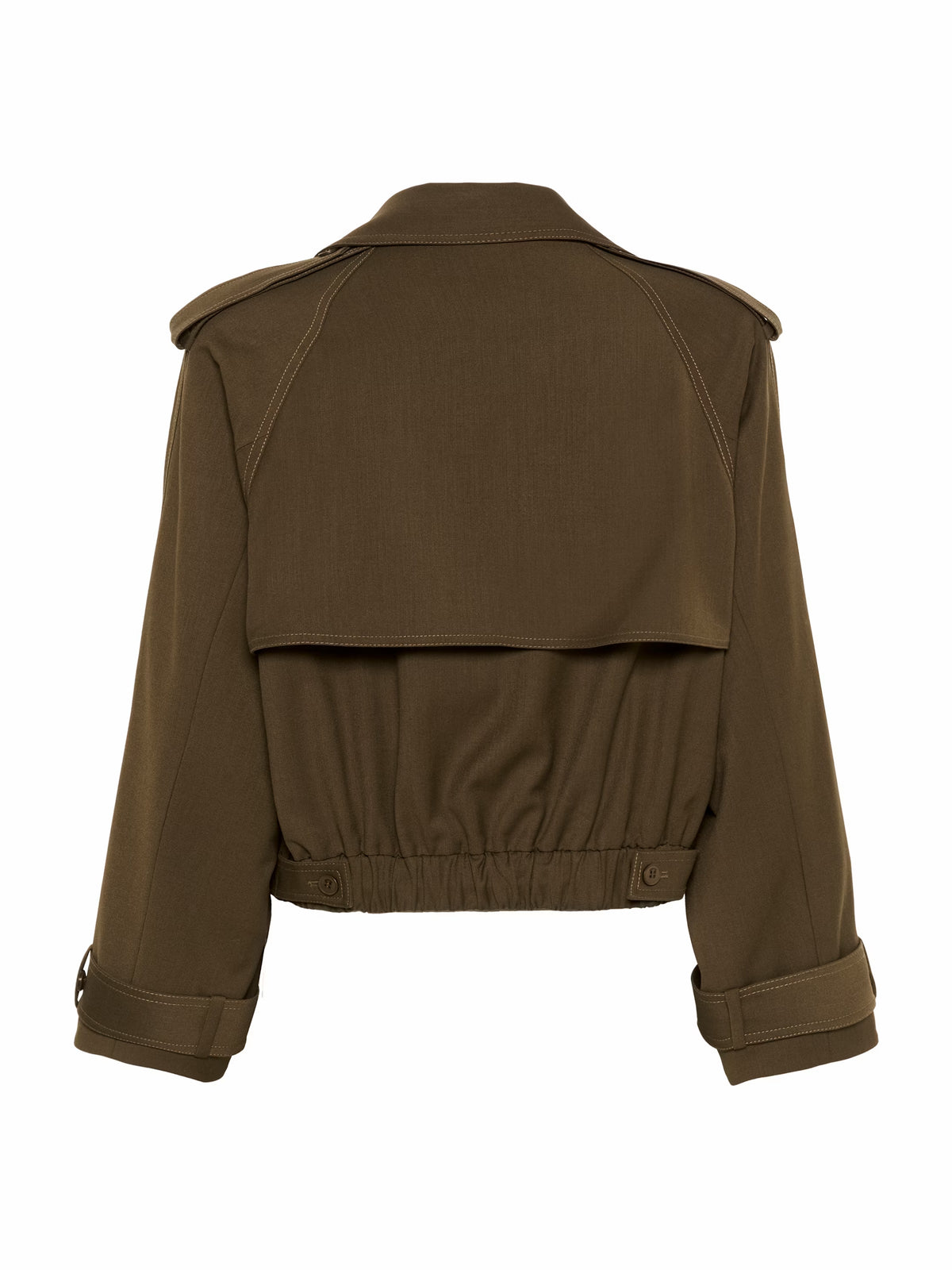 Cropped-Trench-Blouson