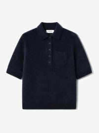 Pullover mit Polo-Kragen