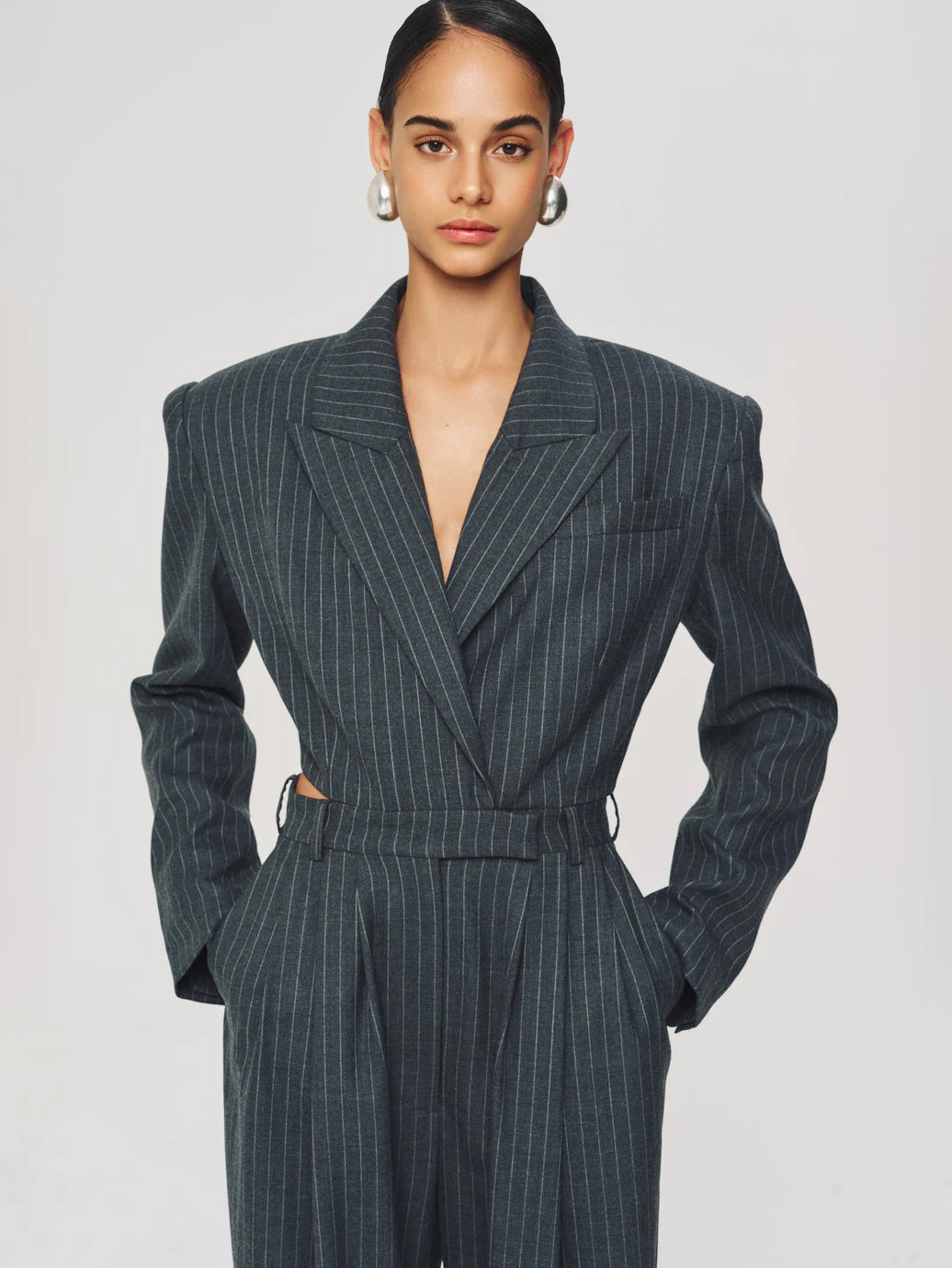 Big Sholder Jumpsuit