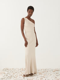 Clean-Chic-One-Shoulder Abendkleid (Kopie) - Tempel Hamburg