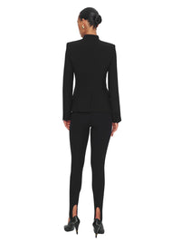 Hochgeknöpfter taillierter Blazer