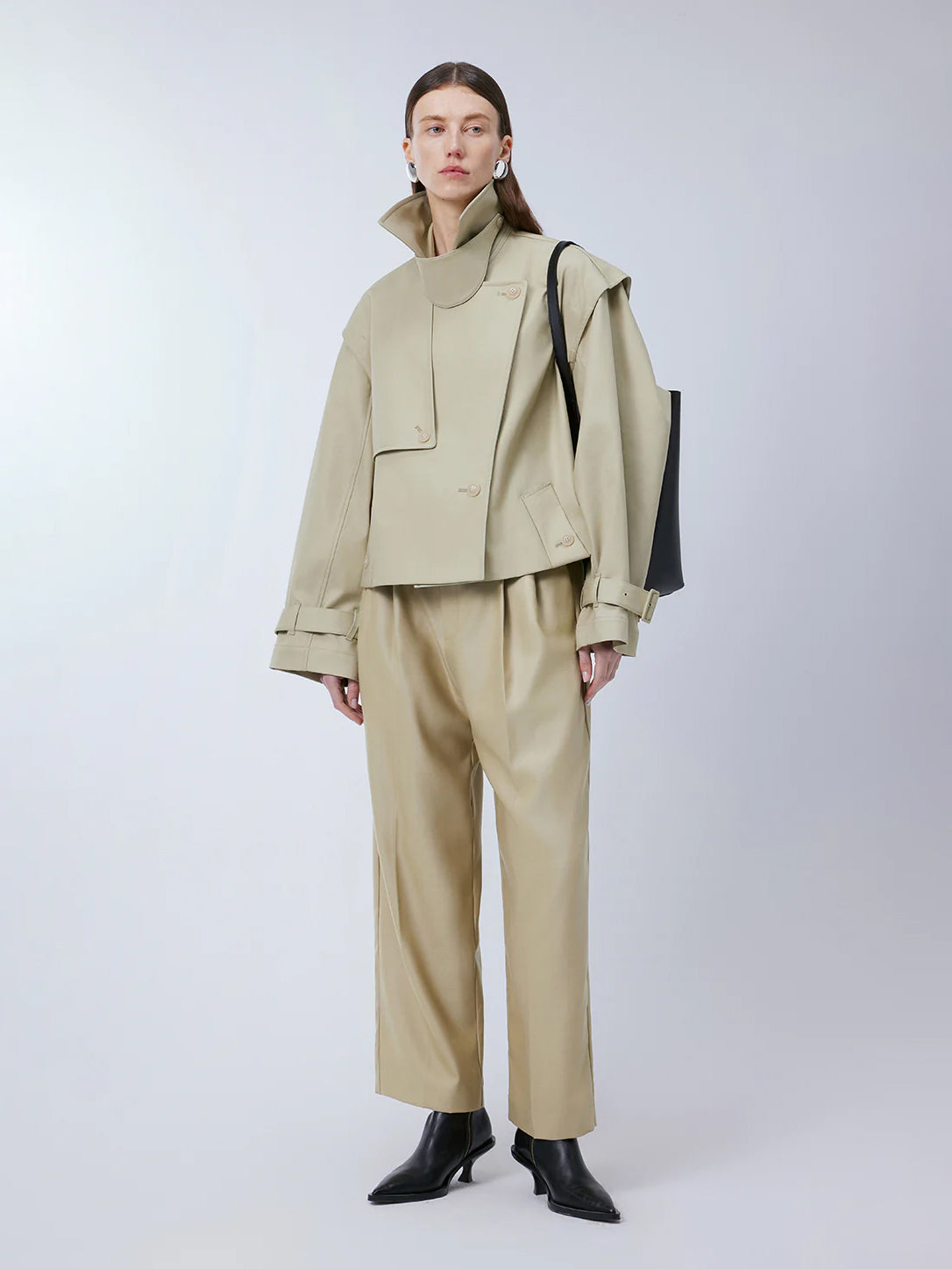Trench-Jacke/Weste in zwei Farben - Tempel Hamburg