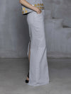Langer Jeans Rock