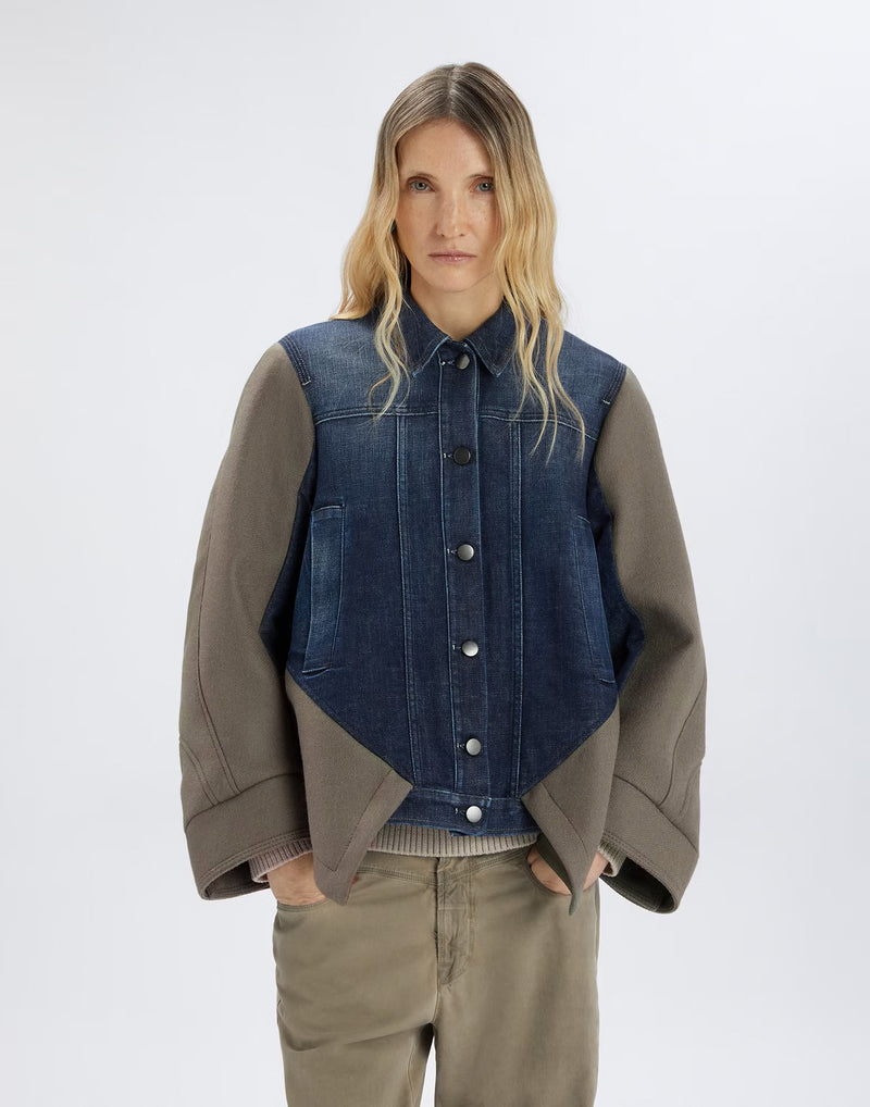 Jacke URCHINTH im Materialmix