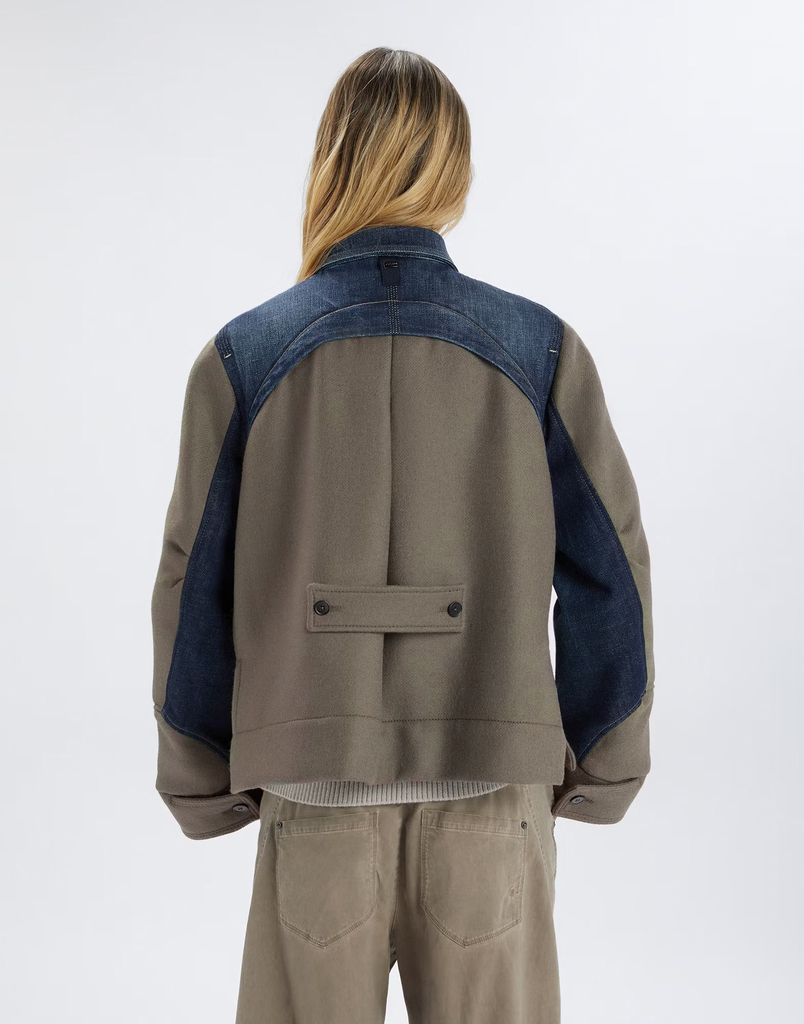 Jacke URCHINTH im Materialmix
