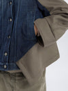 Jacke URCHINTH im Materialmix