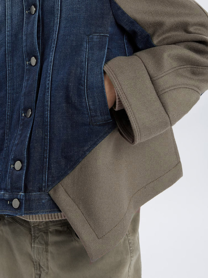 Jacke URCHINTH im Materialmix