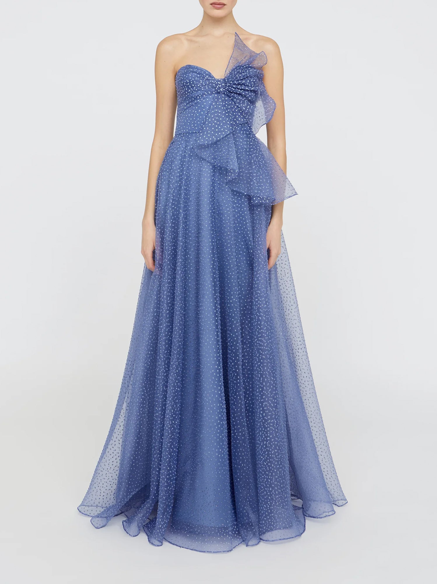 Korsagen Kleid mit Glitter