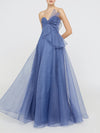 Korsagen Kleid mit Glitter