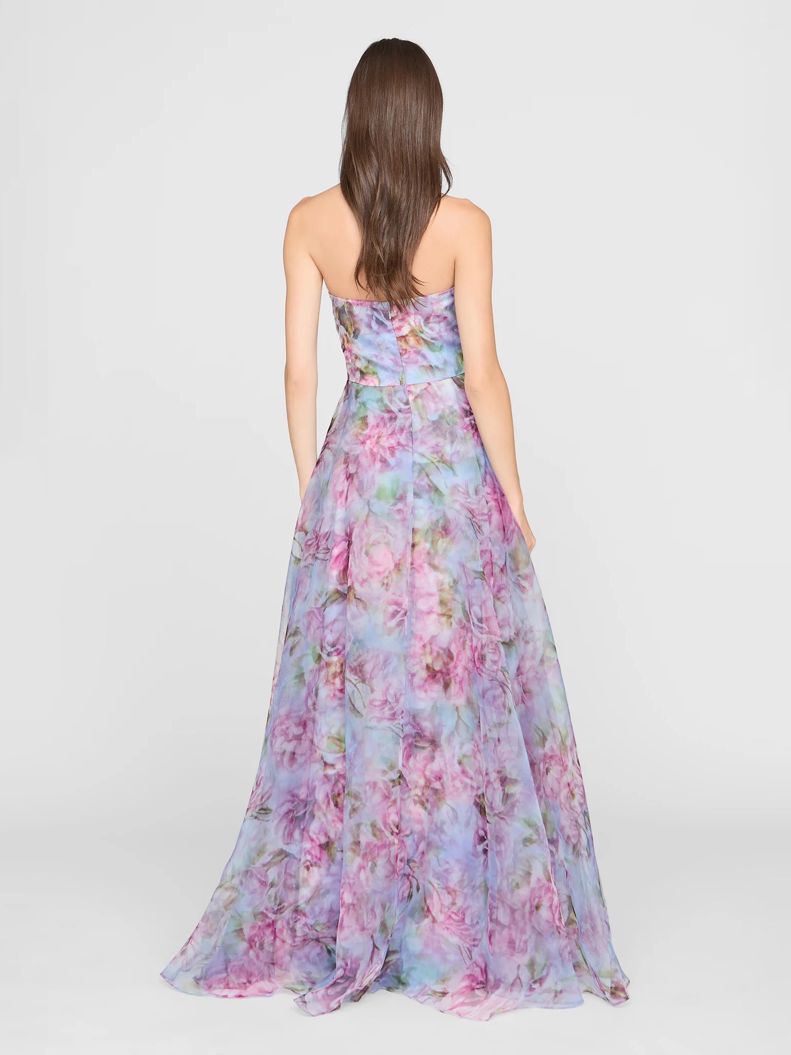 Korsagen Kleid mit Blüten - Tempel Hamburg