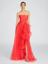 Korsagen Kleid in Begonia