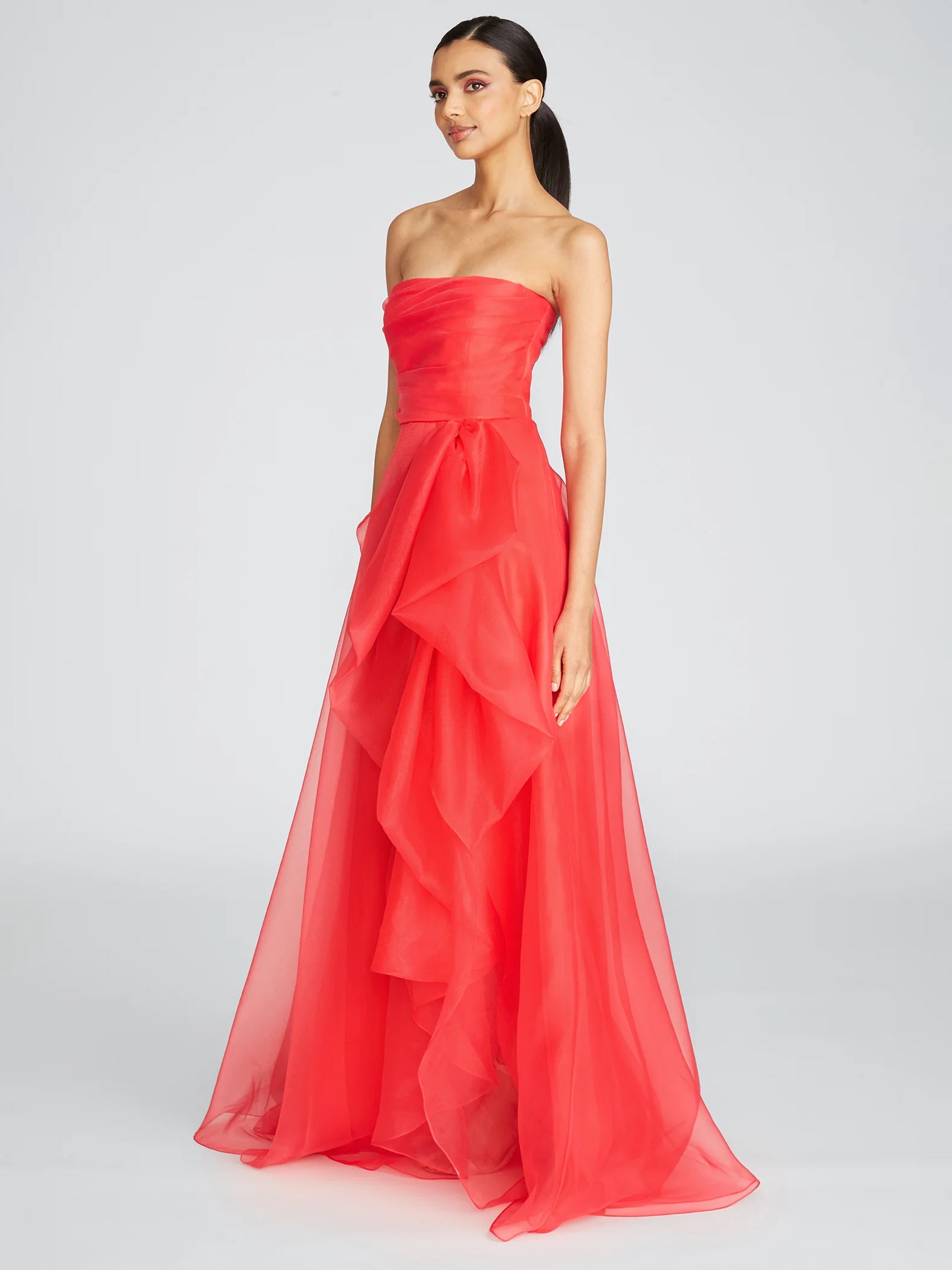 Korsagen Kleid in Begonia