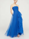 Korsagen Kleid in Royal Blue