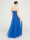 Korsagen Kleid in Royal Blue