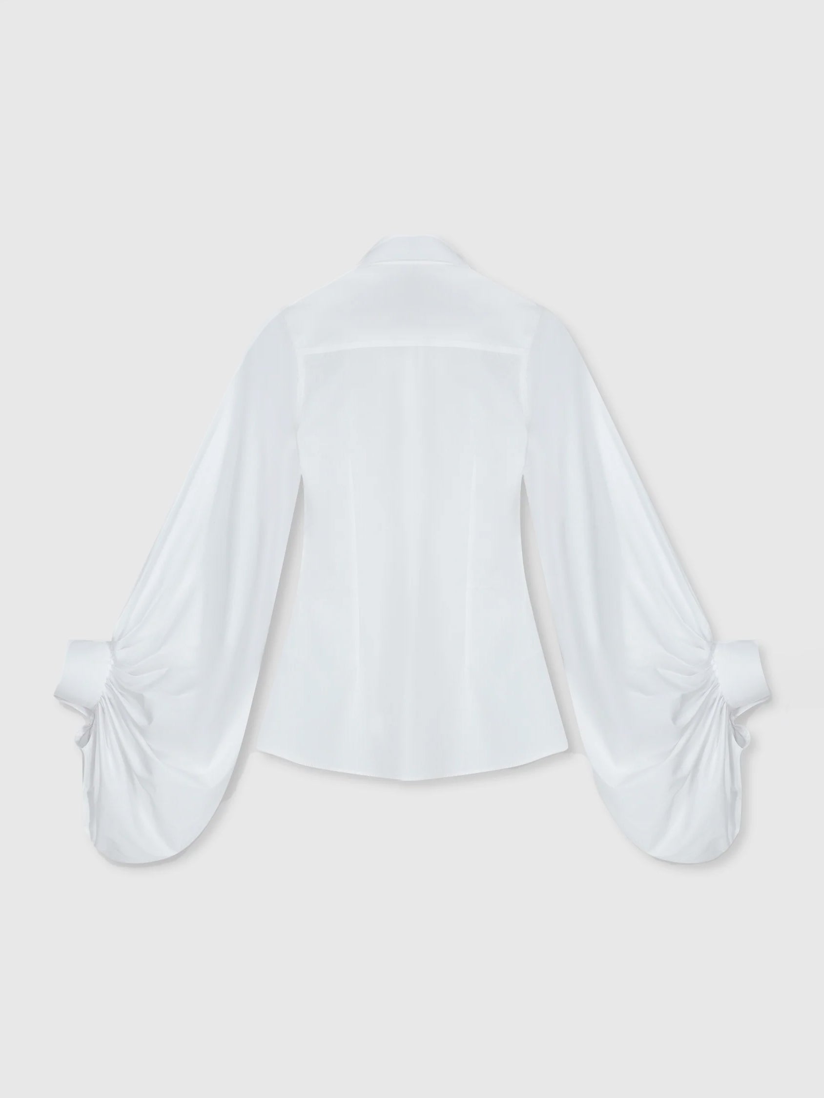 Bluse mit spitzem Kragen - Tempel Hamburg