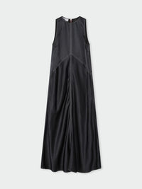 Ärmelloses Kleid in schwarz - Tempel Hamburg