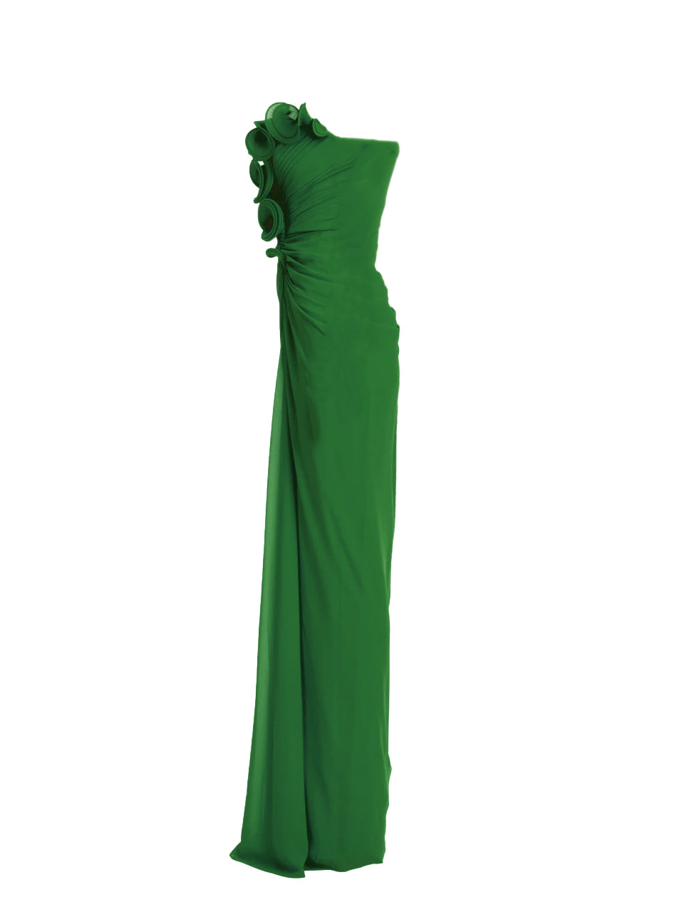 Trägerloseses Abendkleid in Saphir - Tempel Hamburg