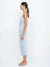 Midikleid in  Dusty Blue - Tempel Hamburg