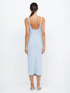 Midikleid in  Dusty Blue - Tempel Hamburg