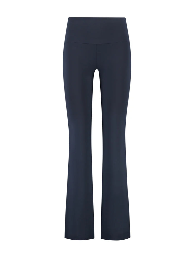 Celine Flared Legging in blau