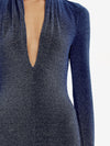 Langarmkleid mit Rückenausschnitt