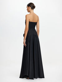 Drapiertes Coursagenkleid