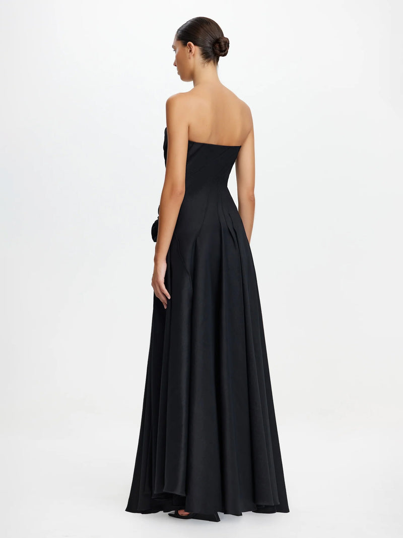 Drapiertes Coursagenkleid