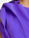 Abendkleid mit Fächer-Ausschnitt