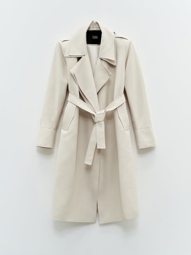 Trenchcoat mit doppeltem Revers