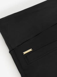 Celine Flared Legging in schwarz
