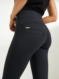 Celine Flared Legging in schwarz