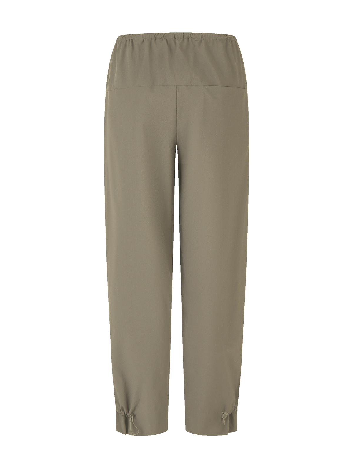 Hose mit Raffungsdetails aus technischem Stretchmaterial - Tempel Hamburg