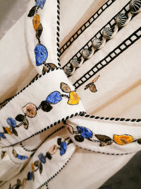 Besticktes kurzes Kleid - Tempel Hamburg