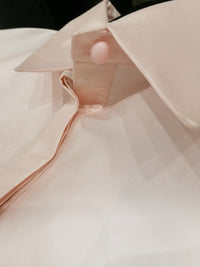 Taft-Bluse mit ausgestelltem Ärmel - Tempel Hamburg