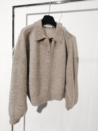 Pullover mit Polokragen - Tempel Hamburg