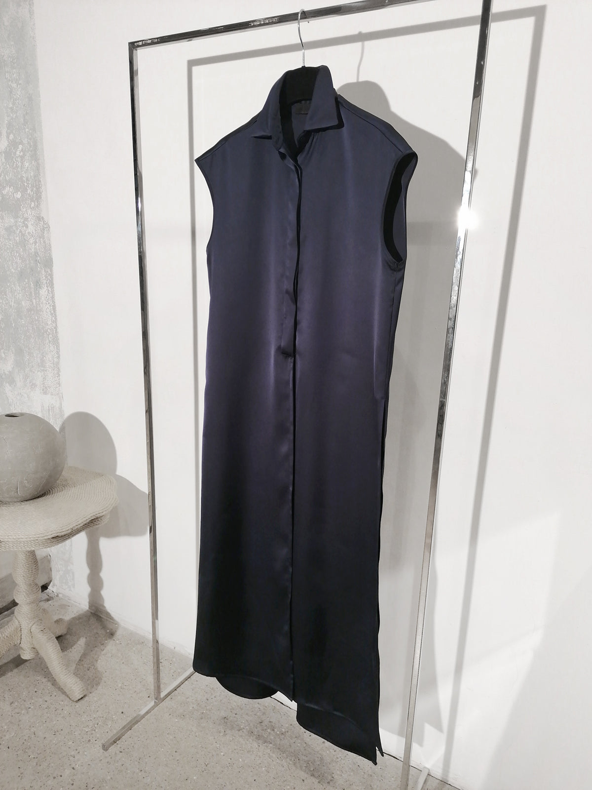 Langes weites  Hemd mit Seitenschlitzen - Tempel Hamburg