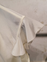 Seidenbluse mit Rüschen - Tempel Hamburg