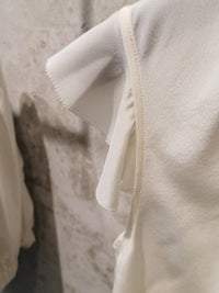 Seidenbluse mit Rüschen - Tempel Hamburg