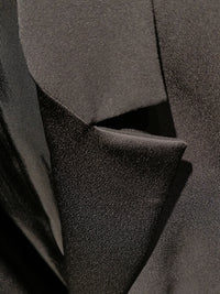 Taillierter Smoking Blazer mit einem Knopf