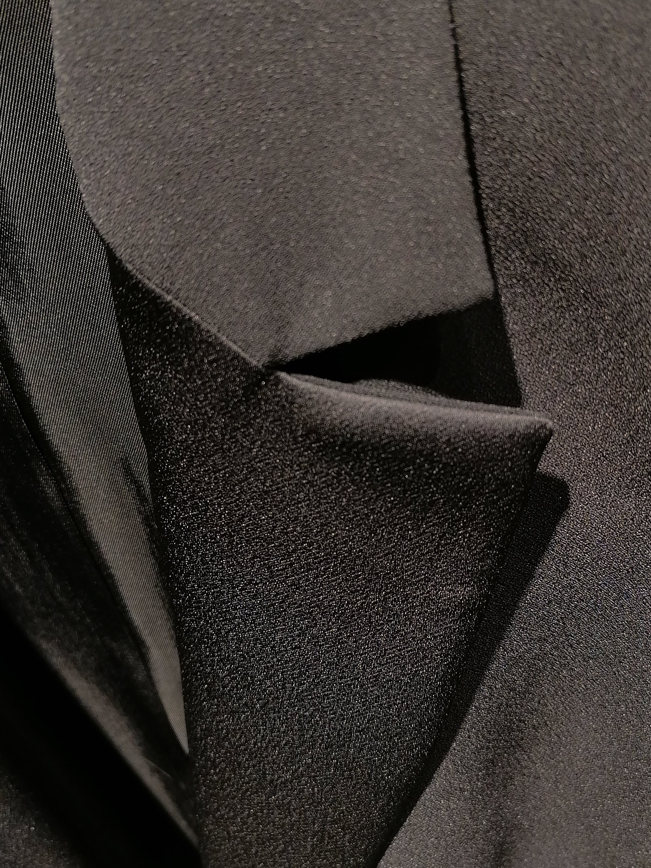 Taillierter Smoking Blazer mit einem Knopf