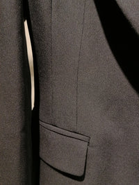 Taillierter Smoking Blazer mit einem Knopf