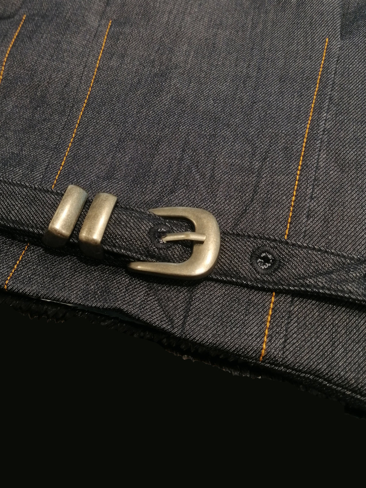 Midi-Jeansrock
