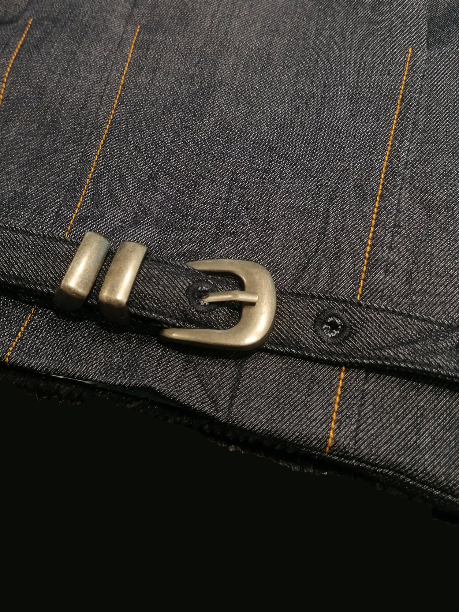 Midi-Jeansrock