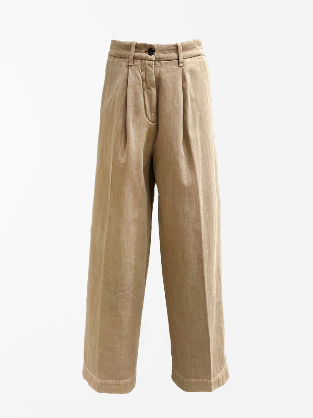 Culotte aus gewaschener Baumwolle