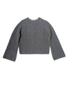 Weiter Pullover in grau - Tempel Hamburg