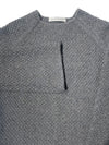 Weiter Pullover in grau - Tempel Hamburg