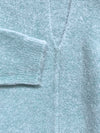 Cropped Pullover in Aquamarina - Tempel Hamburg