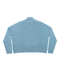 Cropped Pullover in Aquamarina - Tempel Hamburg