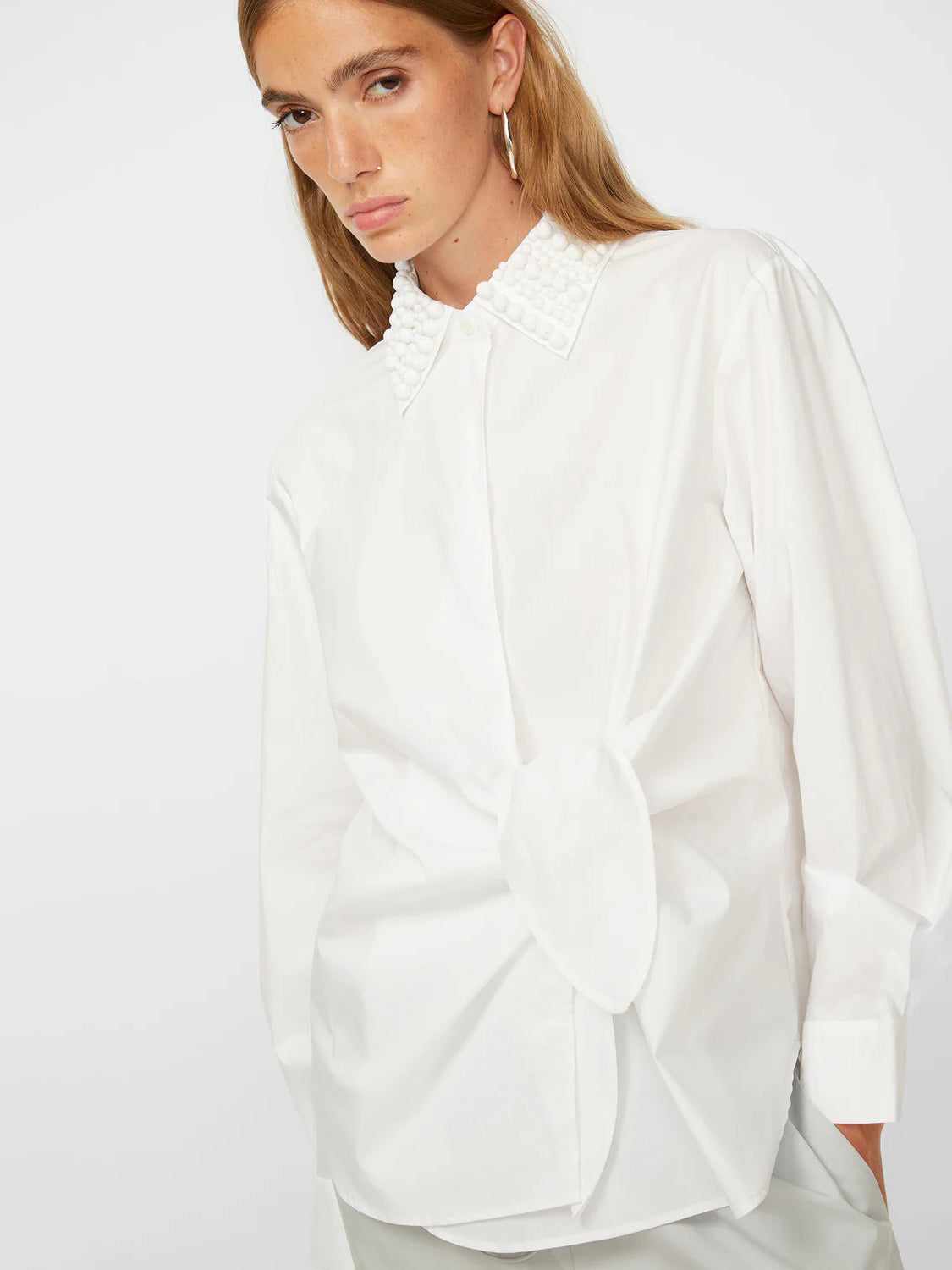 Hemd mit Knotendetail - Tempel Hamburg